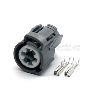 For Honda CLT IAT Sensor & K20 Oil Pressure Sensor 2Pin Connector With Terminals - Picture 1 of 6