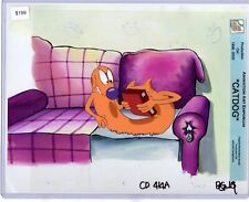 Wow!   CATDOG Production cel with both cat and dog from " The Collector "..