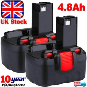 2X For Bosch 14.4V 4.8Ah Battery BAT038 BAT040 BAT140 2607335533 PSR1440 GDS GSR - Picture 1 of 10