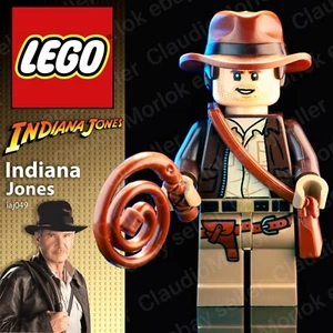 ⭐ LEGO Indiana Jones iaj049 Minifigure Harrison Ford Escape from the tomb 77013 - Imagen 1 de 7