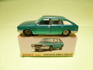 DINKY TOYS 1542 CHRYSLER SIMCA 1308 GT - RARE SELTEN - GOOD IN BOX - Picture 1 of 7