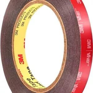 3M 1/2" x 15 Ft VHB Double Sided Foam Adhesive Tape 5952 Grey Automotive - Picture 1 of 1