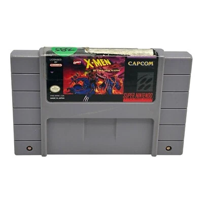 X-Men: Mutant Apocalypse (Super Nintendo Entertainment System, 1994) Tested - Image 1 of 4