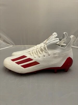 Chuteiras de futebol Adidas Primeknit branco vermelho tamanho 15 HP8740 chuteiras de futebol NFL - Imagem 1 de 4