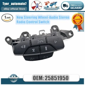 New Steering Wheel-Audio Stereo Radio Control Switch 25851950 For GM Chevrolet - Picture 1 of 3