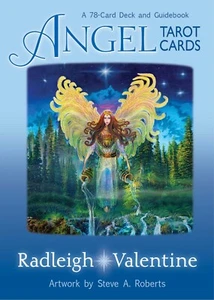Angel Tarot Cards By Radleigh Valentine -Angel Tarot Cards A 78-Card - NEW - Imagen 1 de 2