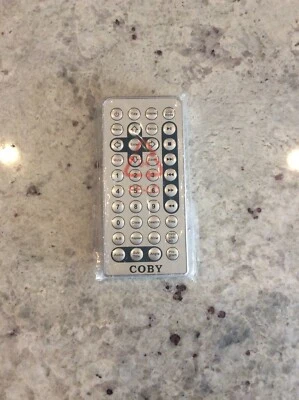 COBY JX2001D Remote Control For DVD Player Original Brand New in Bag - Image 1 of 2