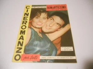 CINEROMANZO PER TUTTI ROMANTICISMO AMEDEO NAZZARI TAMARA LEES 1954 - Picture 1 of 1