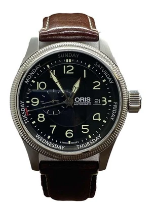 Oris Big Crown Small Second Pointer Day  01 745 7688 4034 Black Dial Automatic M - Image 1 of 4