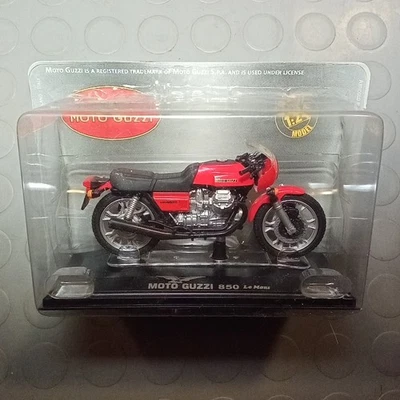 Hachette Modell Skala 1/24 Karte Pounds Moto Guzzi 850 Le Mans - Bild 1 von 2