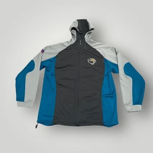 Sudadera con capucha Reebok de fútbol americano NFL gris verde azulado grande de los Jacksonville Jaguars de colección para hombre - Imagen 1 de 14