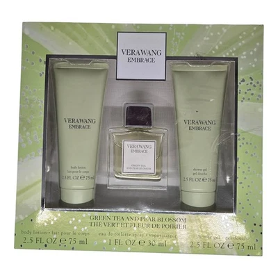 CONJUNTO PRESENTE fragrância Vera Wang Embrace chá verde e flor de pera - Imagem 1 de 4