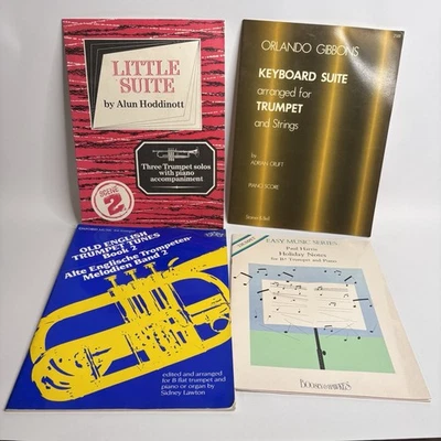 Trumpet Sheet Music Orlando Gibbons Paul Harris Old English Tunes Bundle of 4 - Image 1 of 4