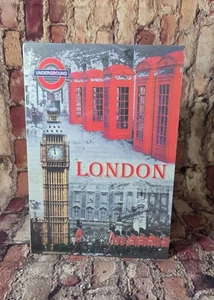 LONDON Genuine Paper Book Safe: Secret Hidden Compartment W/ Combination Lock - Picture 1 of 8