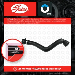 Radiator Hose fits BMW 316 E90 1.6 Upper 05 to 11 Coolant Gates 17127531779 New - Picture 1 of 2