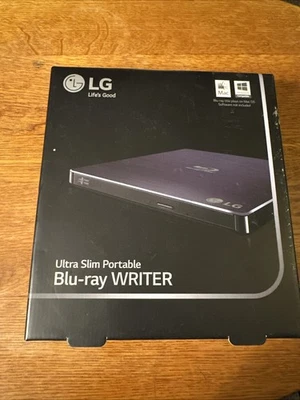 NUEVA grabadora de Blu-ray/DVD portátil ultra delgada LG WP50NB40 Foto 1 de 4