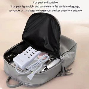 10 Port USB Charger Hub 50W High Power Multi Port Multifunction Safe Portable FY - Zdjęcie 1 z 24
