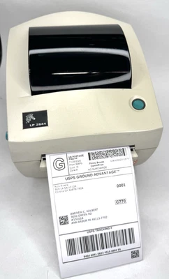 Zebra LP2844 Thermodirekt Etikettendrucker gebraucht - Bild 1 von 4