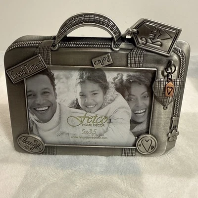 Travel Memories Photo/picture Frame in Pewter by Fetco  - Image 1 of 4