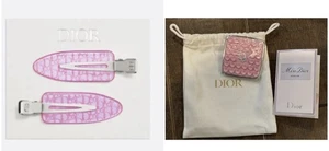 Accessoire d'aspiration support téléphone rose Dior Octobuddy et pince à cheveux Dior plus échantillon - Photo 1 sur 5
