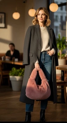 Bolso Cartera Anthropologie Brigitte Nuevo con Etiquetas por Melie Bianco Edición Piel Sintética Rosa M Foto 1 de 4