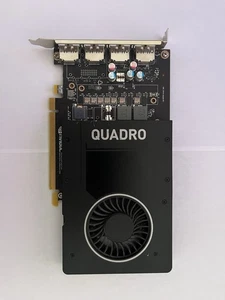 NVIDIA Quadro P2000 Grafikkarte GDDR5 5GB DX12 4XDISPLAYPORT - Afbeelding 1 van 3