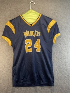 Wildcats 47 V-Neck Jersey youth Size L Navy  - Picture 1 of 6