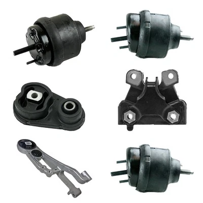 Motor & Transmission Mount Set 6pc For 2005-2007 Ford Five Hundred 3.0L AUTO CVT - Image 1 of 4