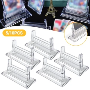 Plastic Trading Card Easel Display Stand For Psa Graded Cards Pokemon Yugioh - Picture 1 of 13
