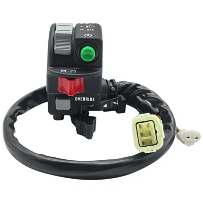 Interruptor de apagado de manillar luz de cabezal de arranque para Kawasaki Brute Force 650 05-13 750 07 Foto 1 de 4