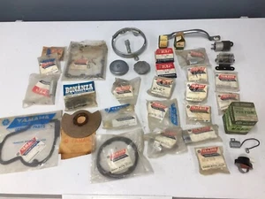 (O.E.M.) NOS 1960'S YAMAHA PARTS LOT - 35+ PIECES - Picture 1 of 10