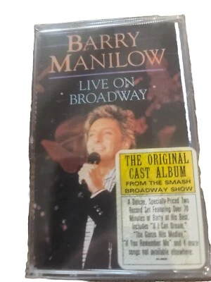 Barry Manilow - Live On Broadway Cassette SEALED - Arista AC-8638 NEW Foto 1 de 4