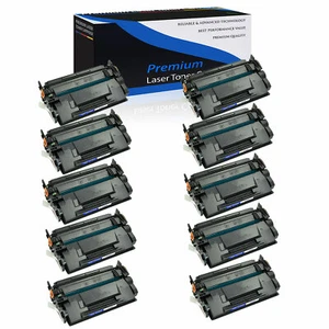 10PK CF287A 87A Black Toner Cartridge For HP LaserJet Pro M501 M501dn M501n - Picture 1 of 24