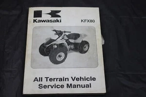 2002 KAWASAKI KFX80 SERVICE MANUAL BOOK - Picture 1 of 4