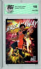 Lonzo Ball 2021 Panini Instant #B16 Breakaway 1/2819 Rare Trading Card PGI 10