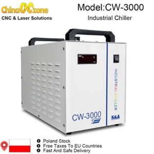 s&a chiller industrial cw 3000 chiller water chiller for laser cutter engraver - Bild 1 von 8