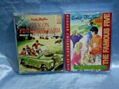 Enid Blyton - The Famous Five [3 Stories] -  Audiobook Cassette Tape (4) - image 1 of 2