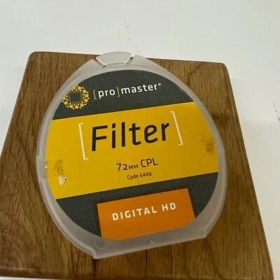 Pro Master Digital HD Circular Polarizing Filter 72mm CPL Code 6448 - Image 1 of 4