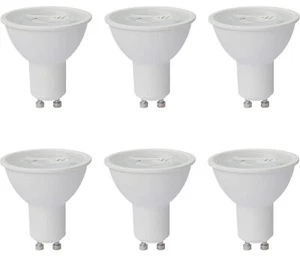 6Pack GU10 LED Dimmable Reflector Spotlight Light Bulb, MR16 7W(50W), 3000K, 35° - Picture 1 of 1