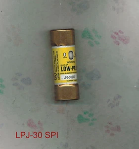 NUEVO BUSSMAN LPJ-30 SPI FUSE LPJ30-SPI 600 VOLTIOS 30 AMPERIOS - Imagen 1 de 2