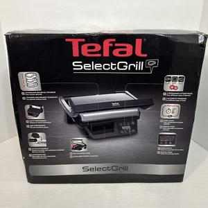 TEFAL TEFAL SELECT GRILL GC740B40 ELECTRIC HEALTH GRILL STAINLESS STEEL 220-240V - Picture 1 of 9