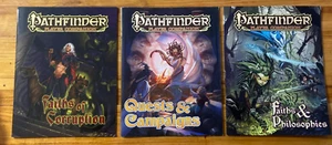 3 PATHFINDER Player Companions Faiths Corruption Philosophies Quests & Campaigns - Picture 1 of 8