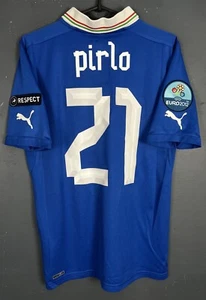 CAMISETA DE FUTBOL ANDREA PIRLO #21 PARA HOMBRE ITALIA 2011/2012 TALLA S - Imagen 1 de 21