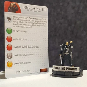 THORIN OAKENSHIELD - 203 Starter The Hobbit An Unexpected Journey Heroclix Set - Picture 1 of 1