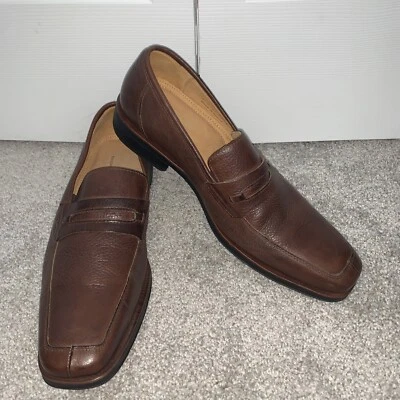 Sandro Moscoloni Hombre Mocasín Talla 9.5D Marrón Zapatos 46024 Brasil Foto 1 de 4