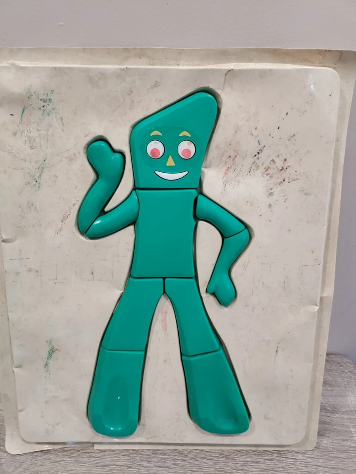 EXTREMELY RARE..10 Piece Gumby Puzzle.Henson illco Gumby Puzzle Learning Edition - Image 1 of 4