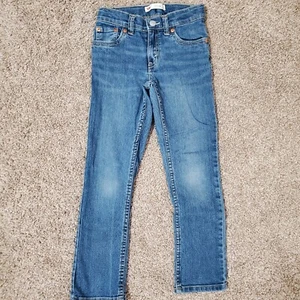 Levis 511 Boys Slim Light Wash Stretch Boys Jeans size 7  Good pre owned - Picture 1 of 6