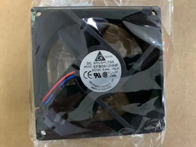 1pc New for  Large air volume fan 3pin  EFB0912HHF 12V 0.44A 9cm 9032 90mm - Image 1 of 4