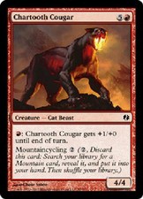 CHARTOOTH COUGAR X4 4 4X Venser vs Koth MTG Magic the Gathering Cards DJMagic