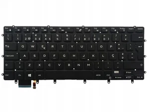 KLAWIATURA DELL XPS 15 9550 9560 5510 5520 7558 7579 7568 PODŚWIETLANY ORYGINAŁ PT - Zdjęcie 1 z 2